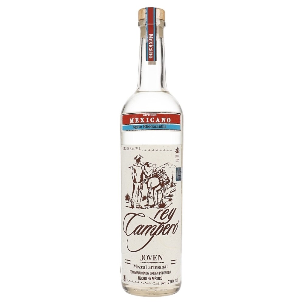 Rey Campero - Mezcal Mexicano - 0.7L, Alc: 48.2%