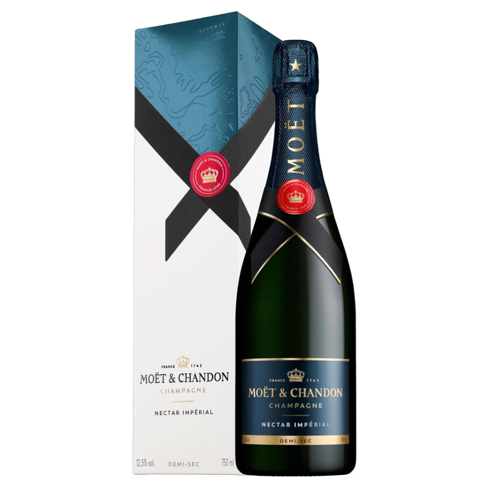 Moet & Chandon - Sampanie nectar cutie - 0.75L, Alc: 12%