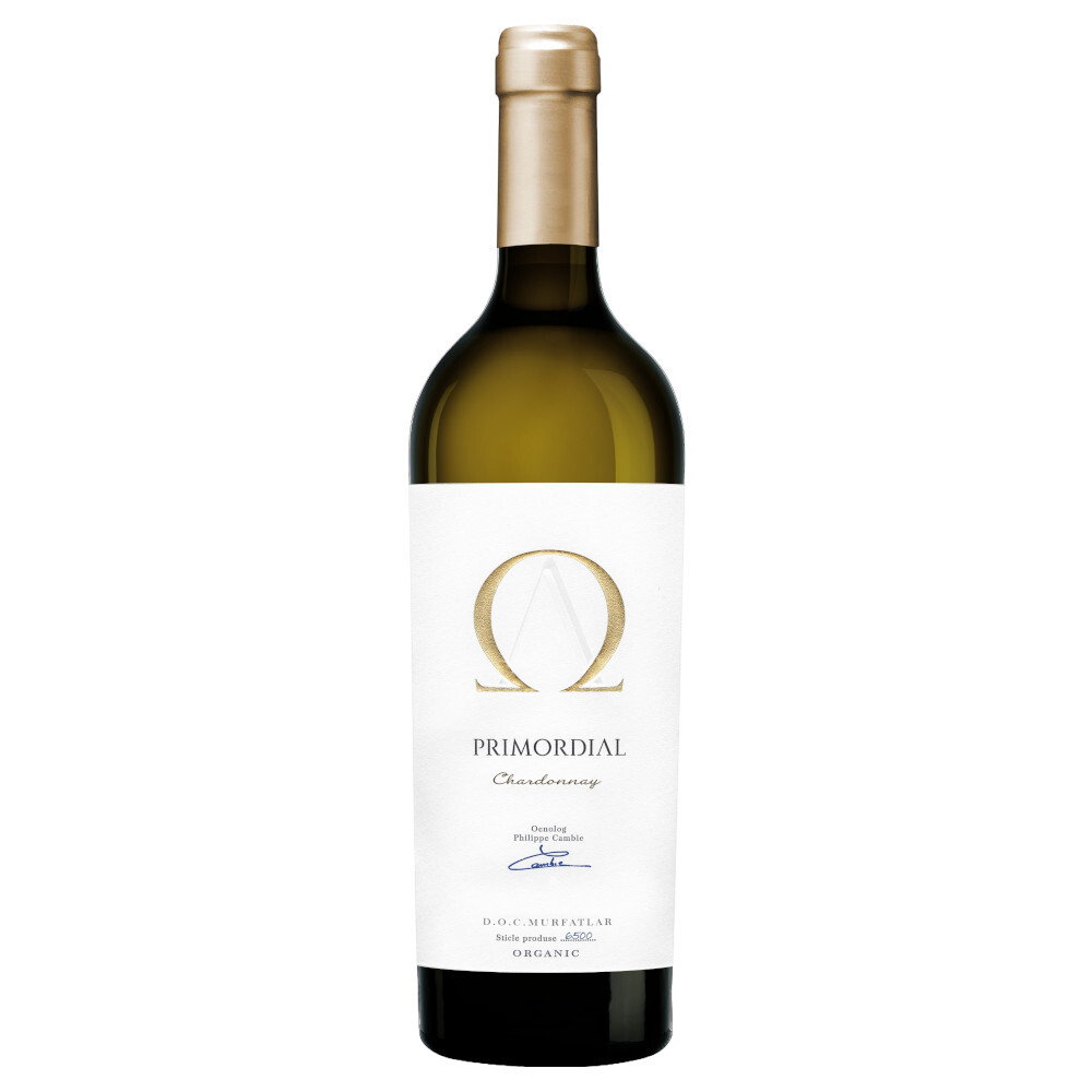 Domeniul Bogdan - Primordial Chardonnay DOC, BIO 2024 - 0.75L, Alc: 13.7%