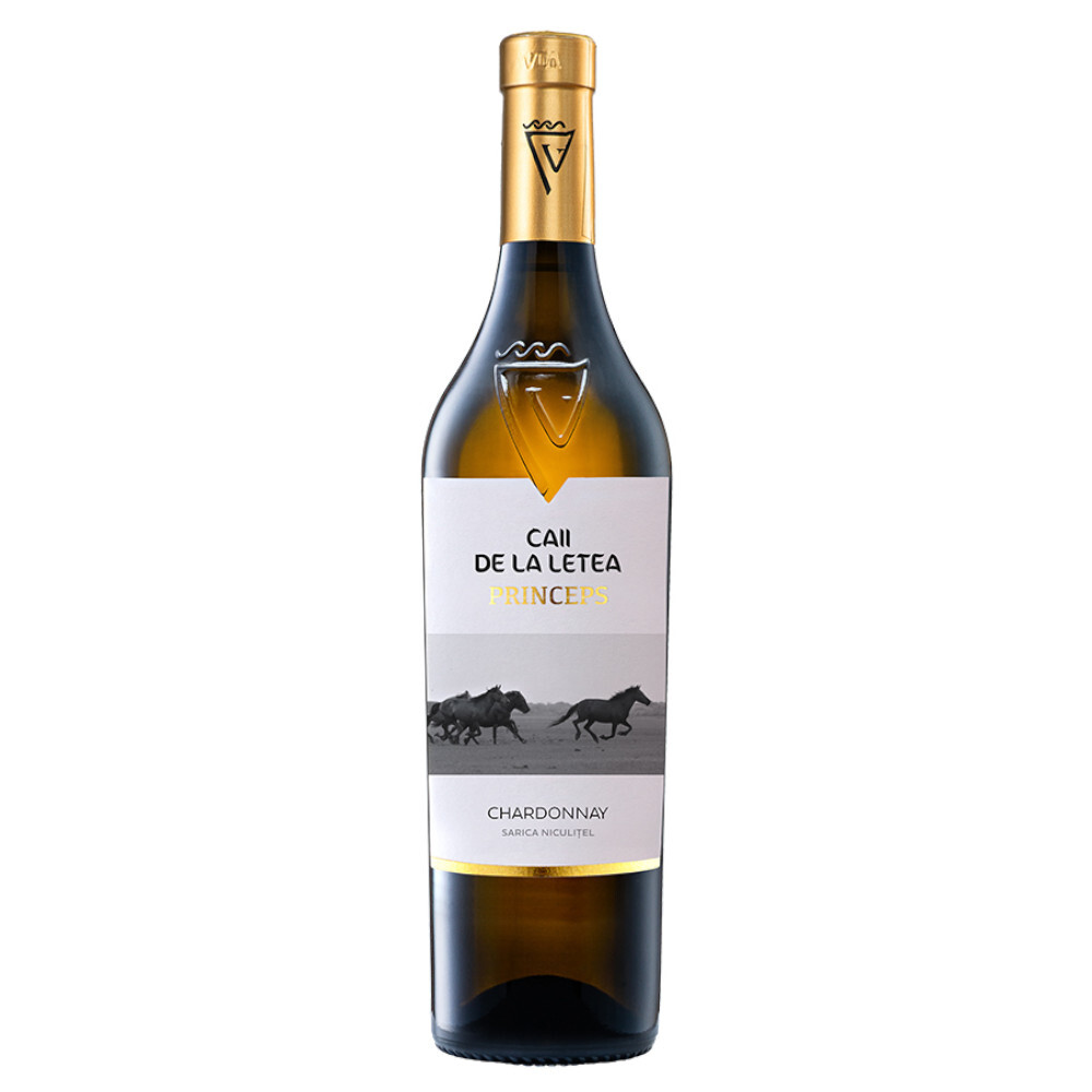 Sarica Niculitel - Caii de la Letea Princeps Chardonnay DOC 2022 - 0.75L, Alc: 13%