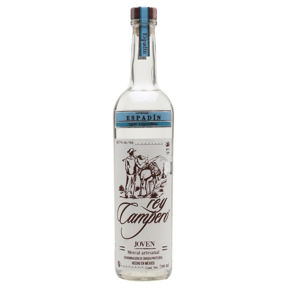 Rey Campero - Mezcal Espadin - 0.7L, Alc: 48.6%