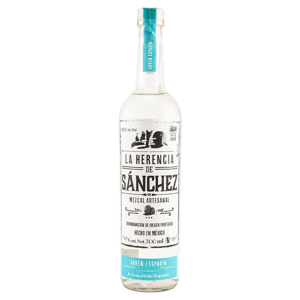 La Herencia de Sanchez - Mezcal Espadin - 0.7L, Alc: 42%