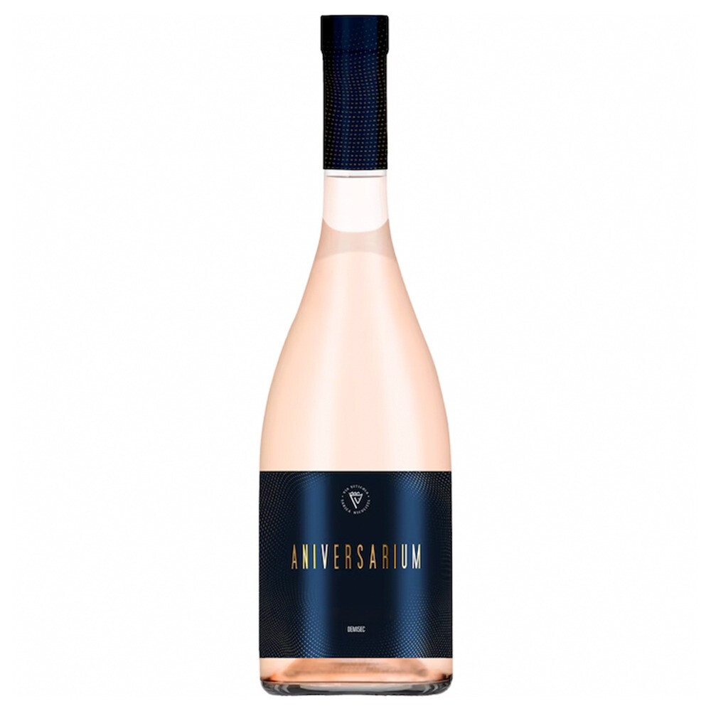 Sarica Niculitel - Aniversarium Rose (M + Sy) demisec - 0.75L, Alc: 12%