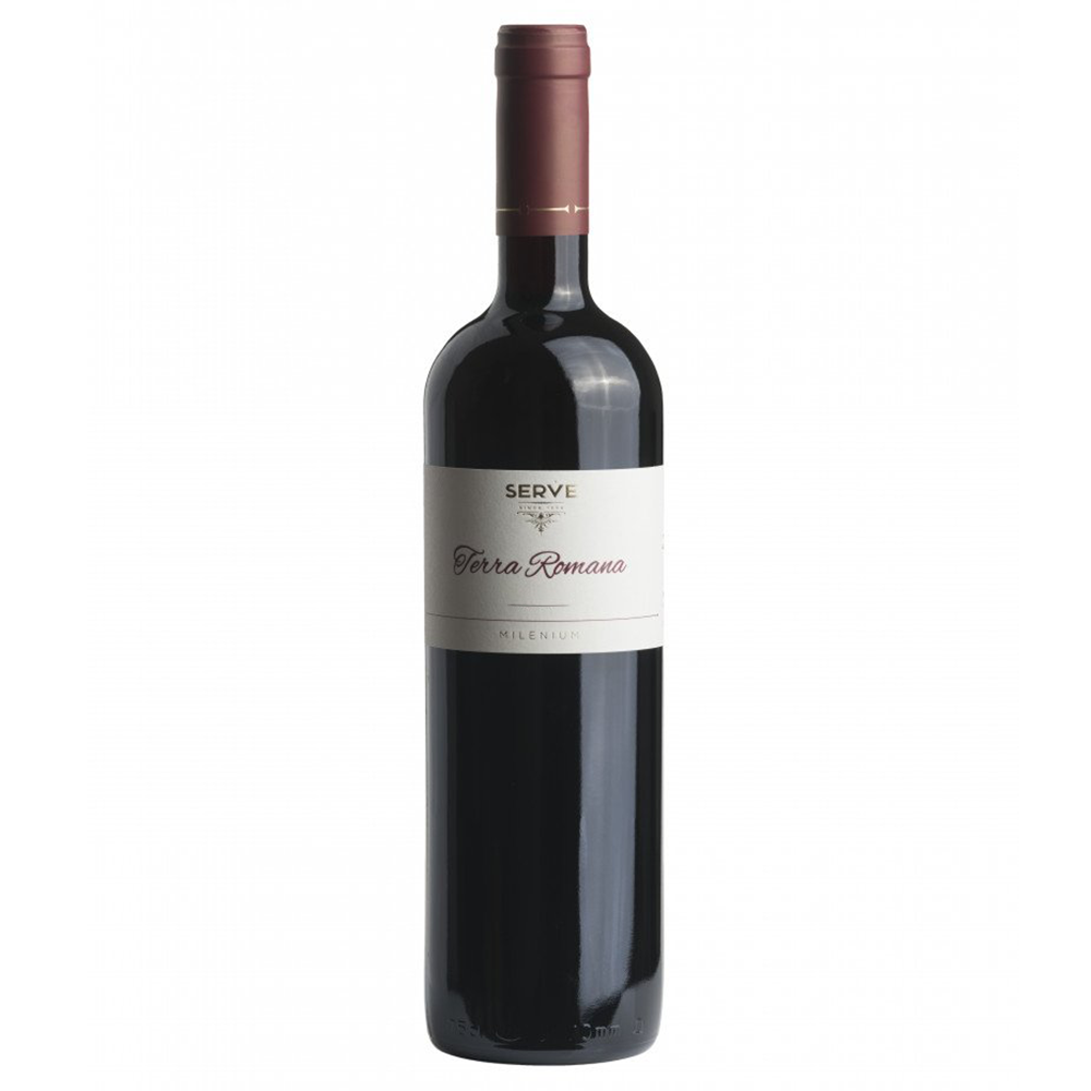 Serve - Terra Romana Millenium Rosu 2022 - 0.75L, Alc: 14%
