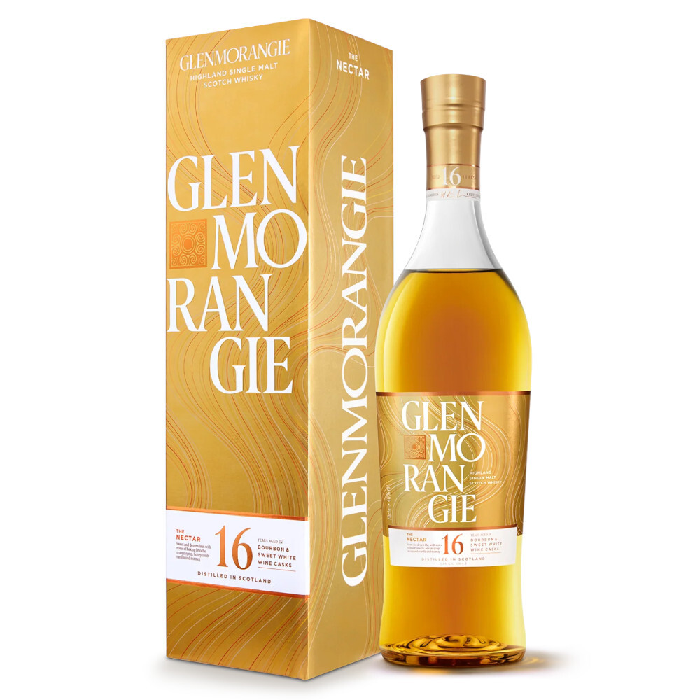 Glenmorangie - The Nectar Scotch Single Malt Whisky 16 yo GB - 0.7L, Alc: 46%