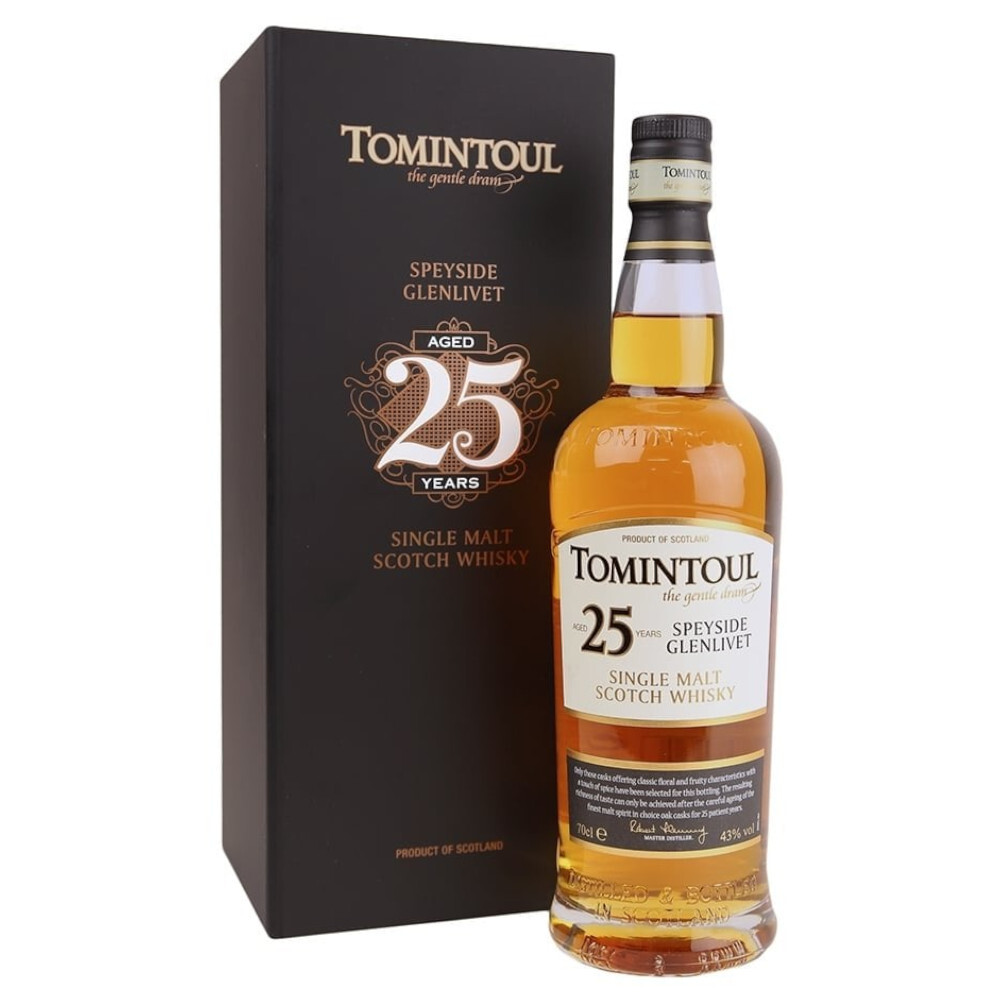 Tomintoul - Scotch Single Malt Whisky 25 yo GB - 0.7L, Alc: 43%