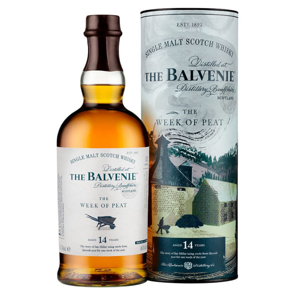 Balvenie - Week of Peat Scotch Single Malt Whisky 14 yo - 0.7L, Alc: 48.3%