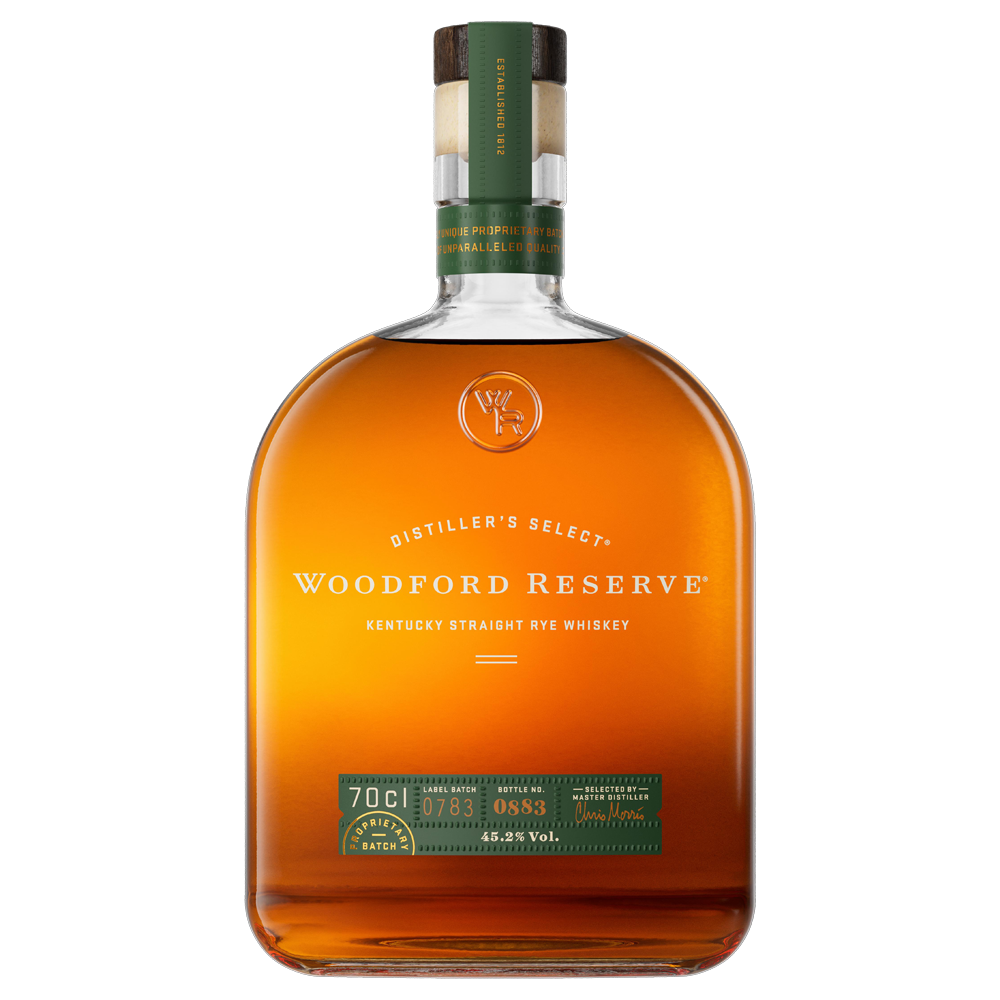 Woodford Reserve - American Rye Whiskey - 0.7L, Alc: 45.2%
