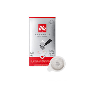 Illy - Cafea ESE 18 Espresso - 131g ambalaj individual - 18 monodoze