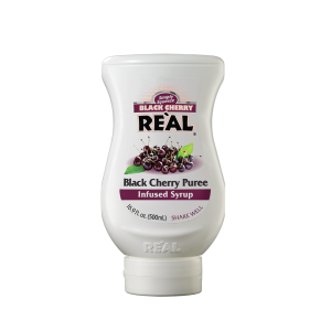 Real - Black Cherry Puree Infused Syrup - 0.5L