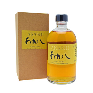 Akashi - White Wine Cask Japanese Single Malt Whisky 4 yo, GB - 0.5L, Alc: 50%