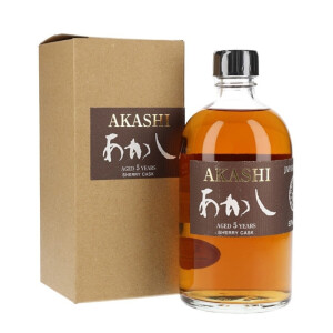 Akashi - Sherry Cask Japanese Single Malt 5 yo GB - 0.5L, Alc: 50%