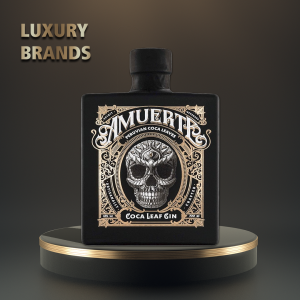 Amuerte - Gin Coca Leaf Black - 0.7L, Alc: 43%