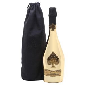 Armand de Brignac - Sampanie Brut Gold Velvet Bag - 0.75L, Alc: 12.5%
