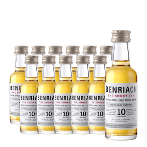 The BenRiach - Smoky Scotch Single Malt Whisky 10 yo - 12 buc. x 0.05L, Alc: 
