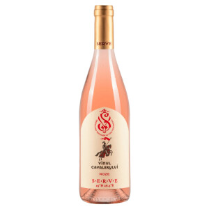 Serve - Vinul Cavalerului Rose demisec 2024 - 0.75L, Alc: 13%