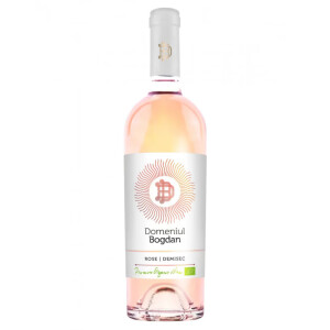 Domeniul Bogdan - Clasic Rose BIO 2023 demisec - 0.75L, Alc: 12%