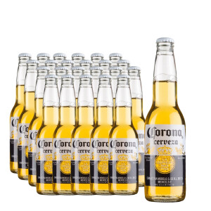 Corona Extra - Bere Pale Lager Mexic - 24 buc. x 0.33L, Alc: 4.5% - sticla
