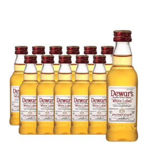 Dewar's - White Label Scotch Blended Whisky miniatura - 12 buc. x 0.05L, Alc: 40%