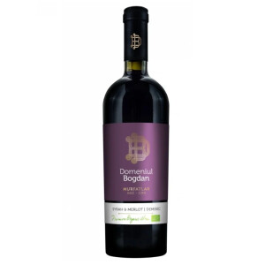 Domeniul Bogdan - Premium Syrah & Merlot BIO demisec 2022 - 0.75L, Alc: 14%