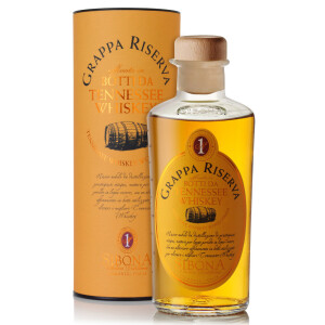 Sibona - Grappa Riserva Botti da Tennessee Whiskey - 0.5L, Alc: 44%