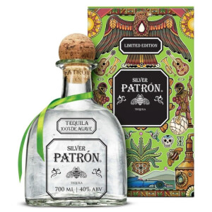 Patron - Tequila Silver Mexican Heritage tin - 0.7L, Alc: 40%
