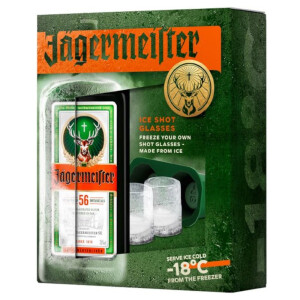 Jagermeister - Herbal Liqueur + forma gheata - 0.7L, Alc: 35%