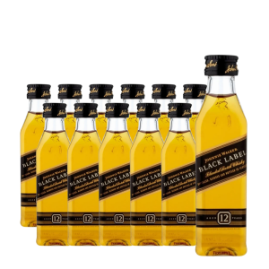 Johnnie Walker - Black Label Scotch Blended Whisky - 12 buc. x 0.05L, Alc: 40%