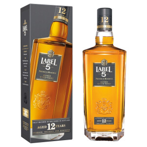Label 5 - Scotch Blended Whisky 12 yo GB - 0.7L, Alc: 40%