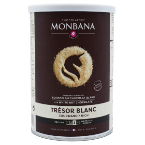 Monbana Pudra - Ciocolata alba - 500g