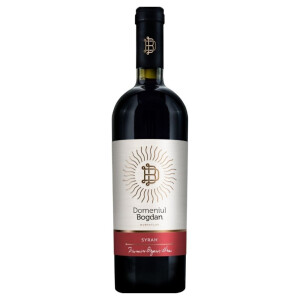 Domeniul Bogdan - Premium Syrah DOC, BIO 2022 - 0.75L, Alc: 14.3%