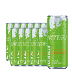 Red Bull - Energy Drink Estival Aroma Curuba & Flori de Soc - 12 buc. x 0.25L - doza