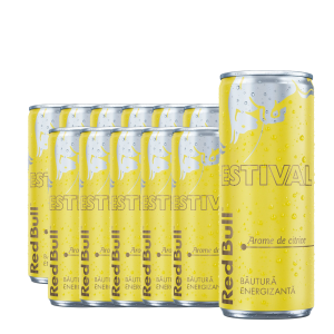 Red Bull - Energy Drink Estival Aroma de Citrice 12 buc x 0.25L