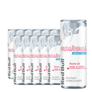 Red Bull - Energy Drink Primavara Cirese & Sakura Sugar Free 12 buc x 0.25L