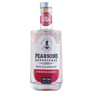 Pearsons Botanicals - Hibiscus & Rose Alternativa Fara Alcool la Gin - 0.7L