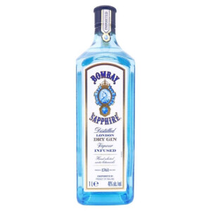 Bombay Sapphire - London Dry Gin - 1L, Alc: 40%