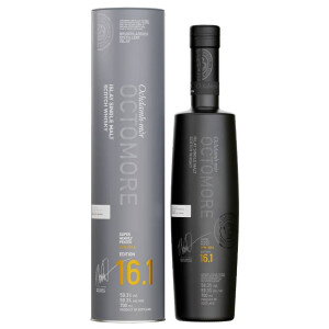 Octomore - Scotch Single Malt Whisky Tin Box 16.1 - 0.7L, Alc: 59.3%