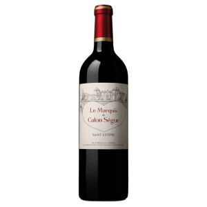 Château Calon Ségur - Le Marquis de Calon, Saint-Estephe 2019 - 0,75L, Alc: 14.5%