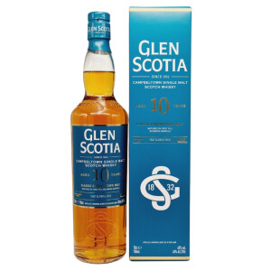 Glen Scotia - Campbeltown Scotch Single Malt Whisky 10 yo GB - 0.7L, Alc: 40%