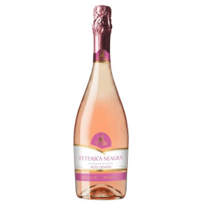 Cotnari - Selectie Spumant Feteasca Neagra Rose DOC, demisec - 0.75L, Alc: 11%