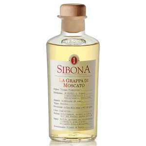 Sibona - La Grappa di Moscato - 0.5L, Alc: 40%