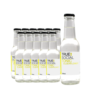 True - Social Tonic Elderflower 12 buc x 0.2L