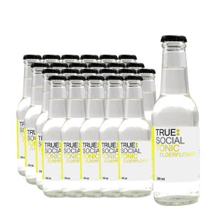 True - Social Tonic Elderflower 24 buc x 0.2L
