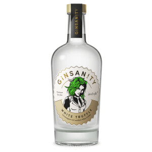 Ginsanity - Premium Dry Gin White Truffle - 0.5L, Alc: 42.5%