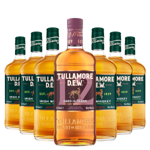 Pachet 6 Tullamore D.E.W.Original 0.7L + 1 Tullamore D.E.W. 12 yo 0.7L