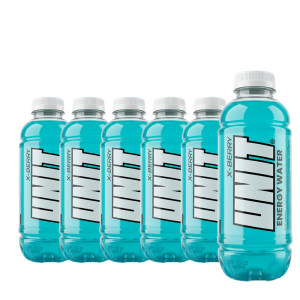 Merlin's - Unit Energy Water X-Berry - 6 buc. x 0.6L - PET