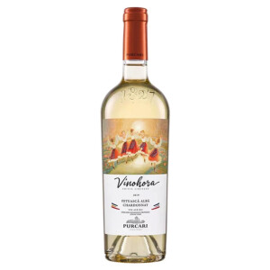 Purcari - Vinohora Feteasca Alba & Chardonnay  2023 - 0.7L, Alc: 13%