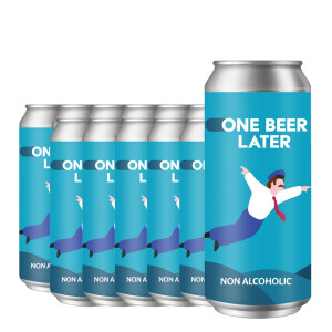One Beer Later - FAIPA Lab No.0 Fara Alcool - 12 buc. x 0.44L - doza