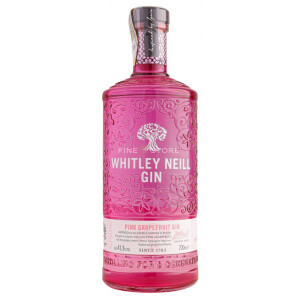 Whitley Neill - Gin Pink Grapefruit - 0.7L, Alc: 41.3%