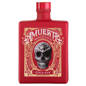 Amuerte - Gin Coca Leaf Red - 0.7L, Alc: 43%